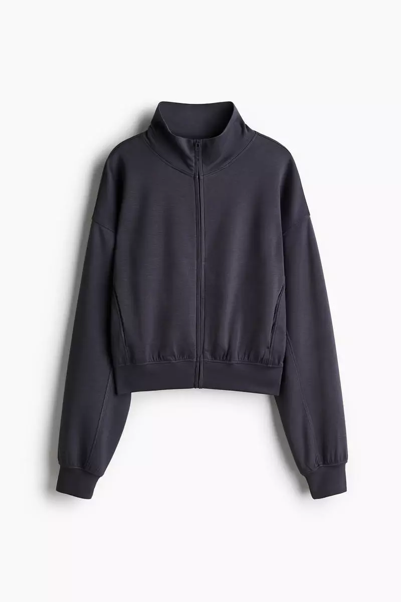 Supersoft zip-through jacket