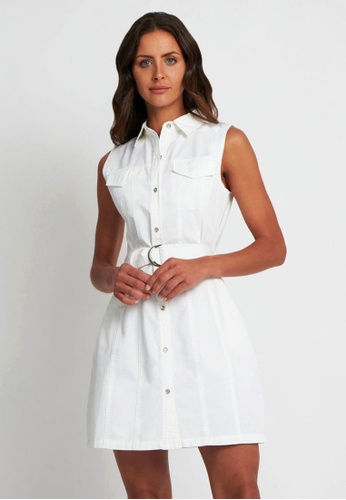 Buy FORCAST FORCAST Bonnie Button Up Shirt Dress 2023 Online | ZALORA  Singapore
