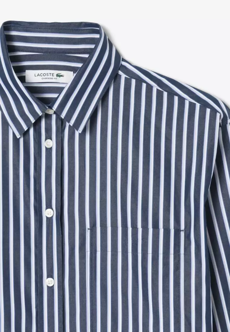 Oversized Cotton Poplin Shirt