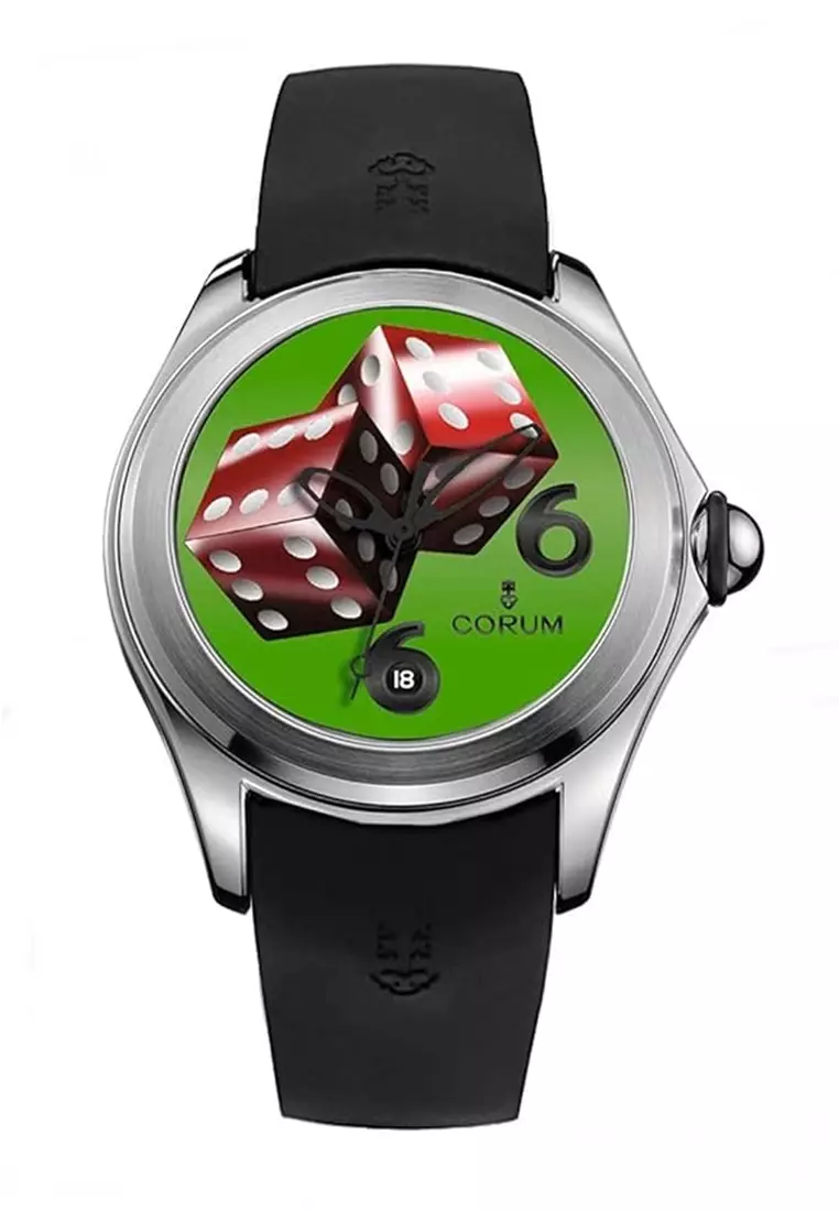 CORUM 泡泡骰子限量版男士自動腕錶 (CRM-082.310.20/0371 DI06)