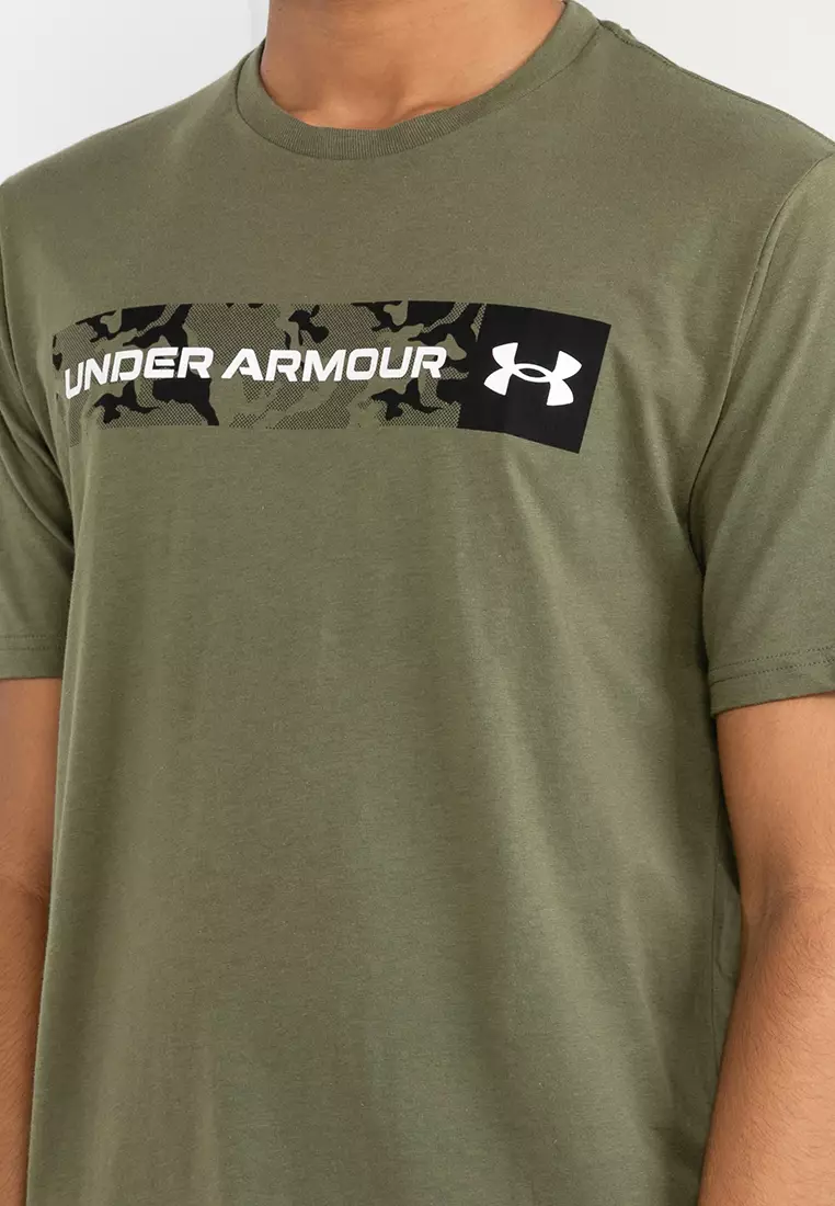 Camo Chest Stripe Tee