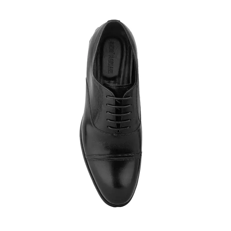 Sepatu Kulit Pria Pantofel Formal Gino Mariani Ignacio Black
