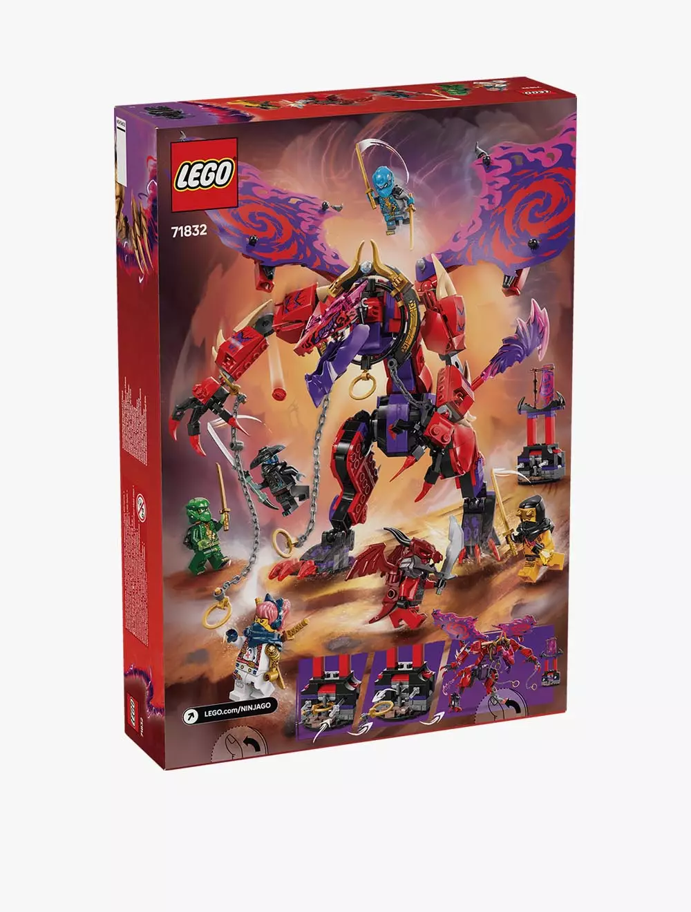 LEGO® Ninjago Thunderfang Dragon of Chaos - 71832