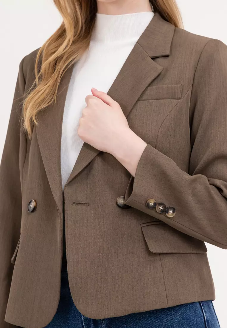 Comfort Fit Stretch Blazer