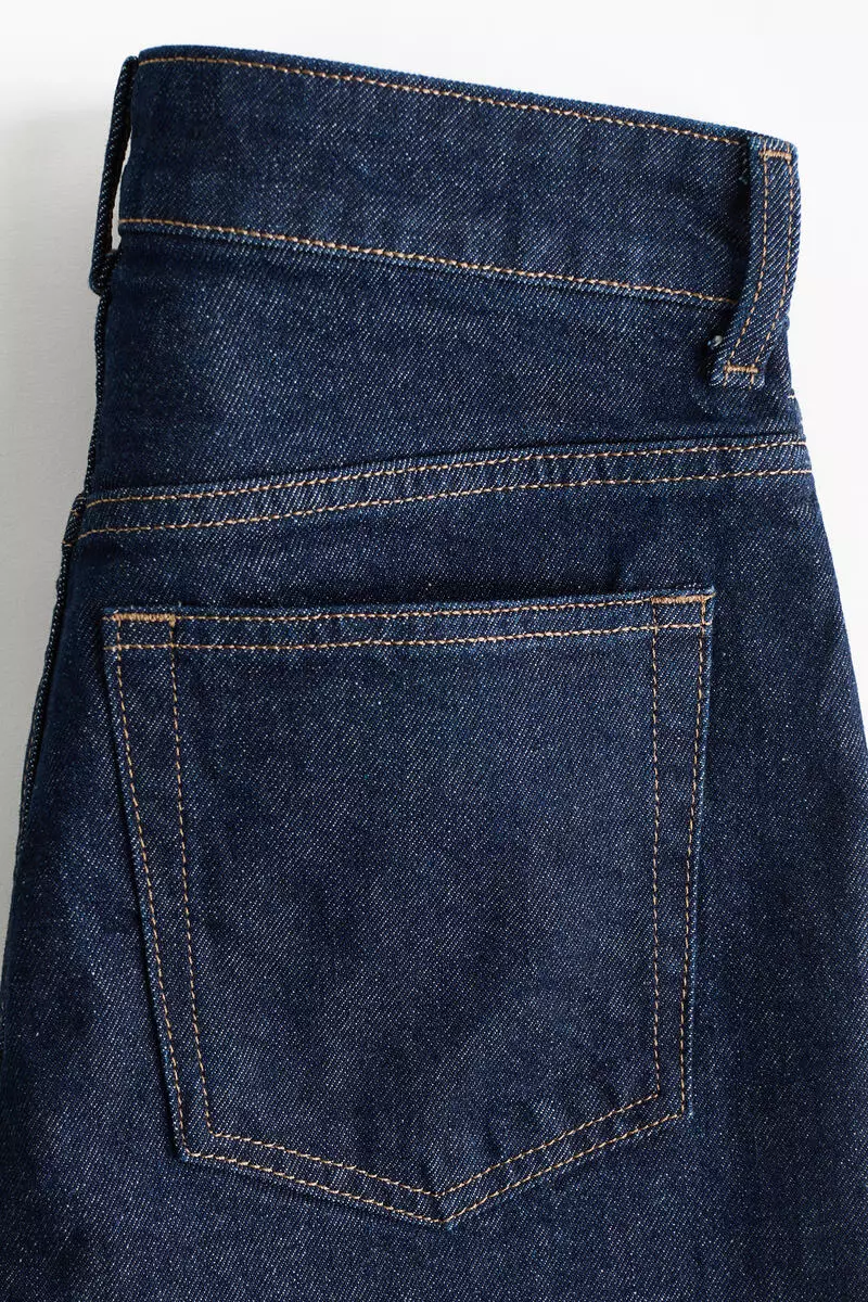 Mom Slim Fit High Waist Ankle Jeans