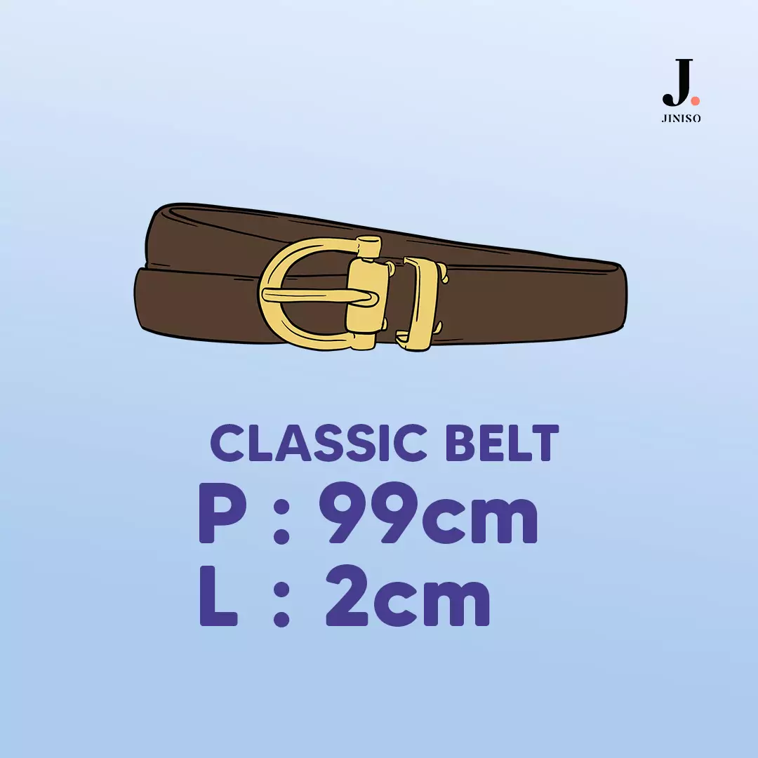 Ikat Pinggang Classic Belt Jeans Unisex