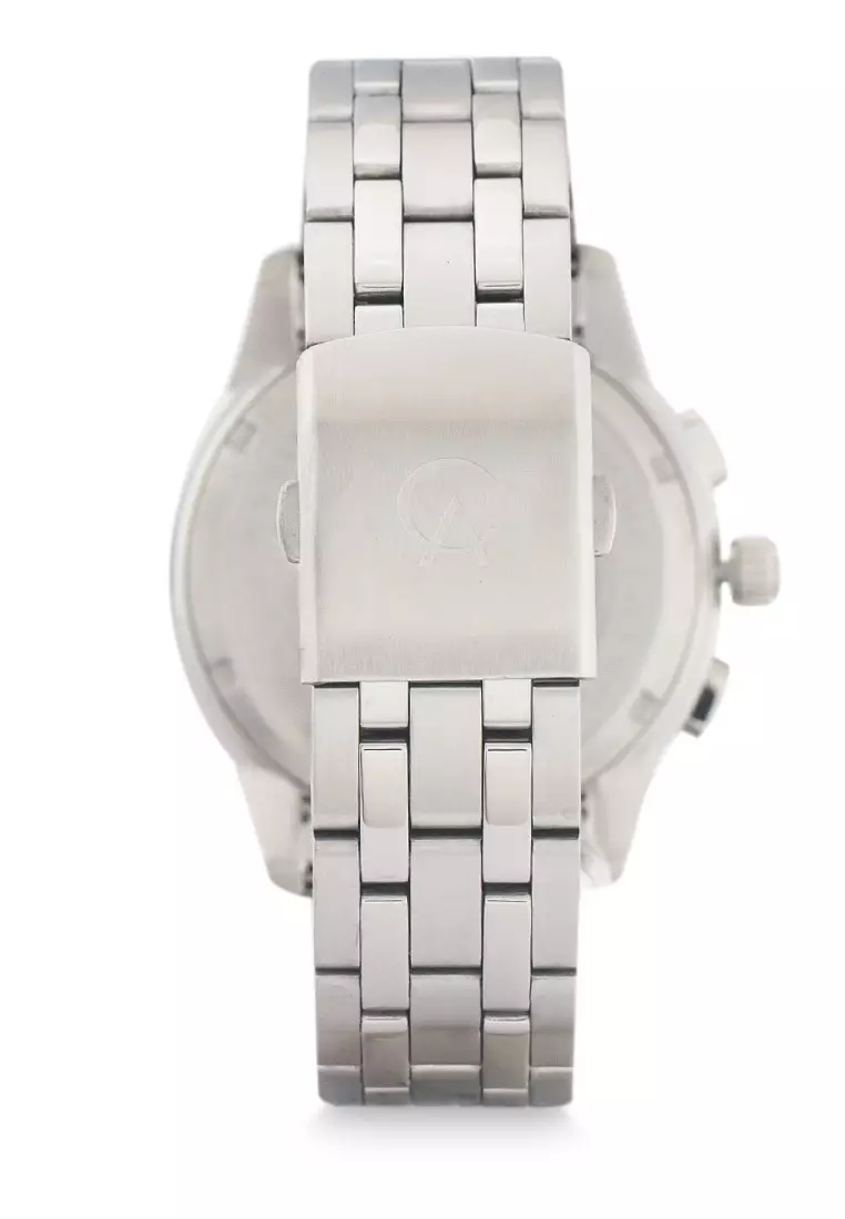 Alexandre Christie Jam Tangan Pria - Silver Brown - Stainless Steel - 6557 MCBSSBO