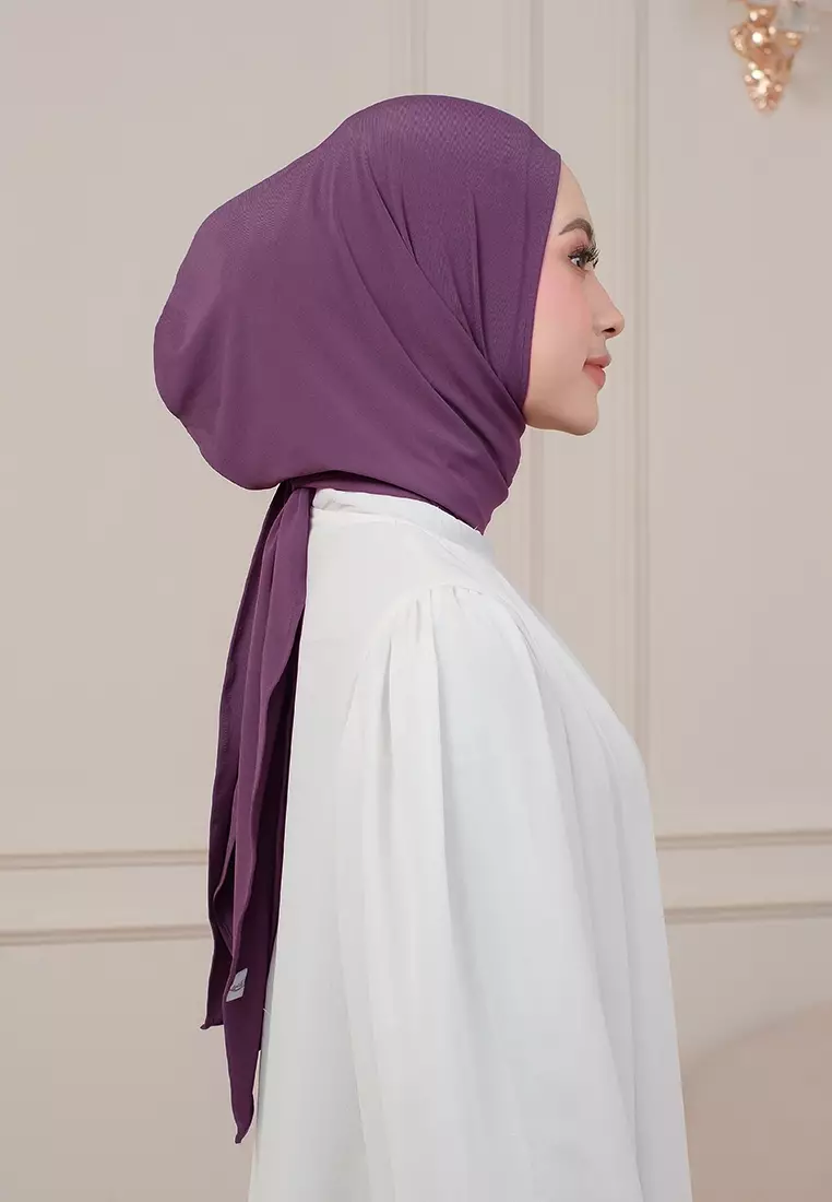 HIJAB INSTAN QIARA - PLUM