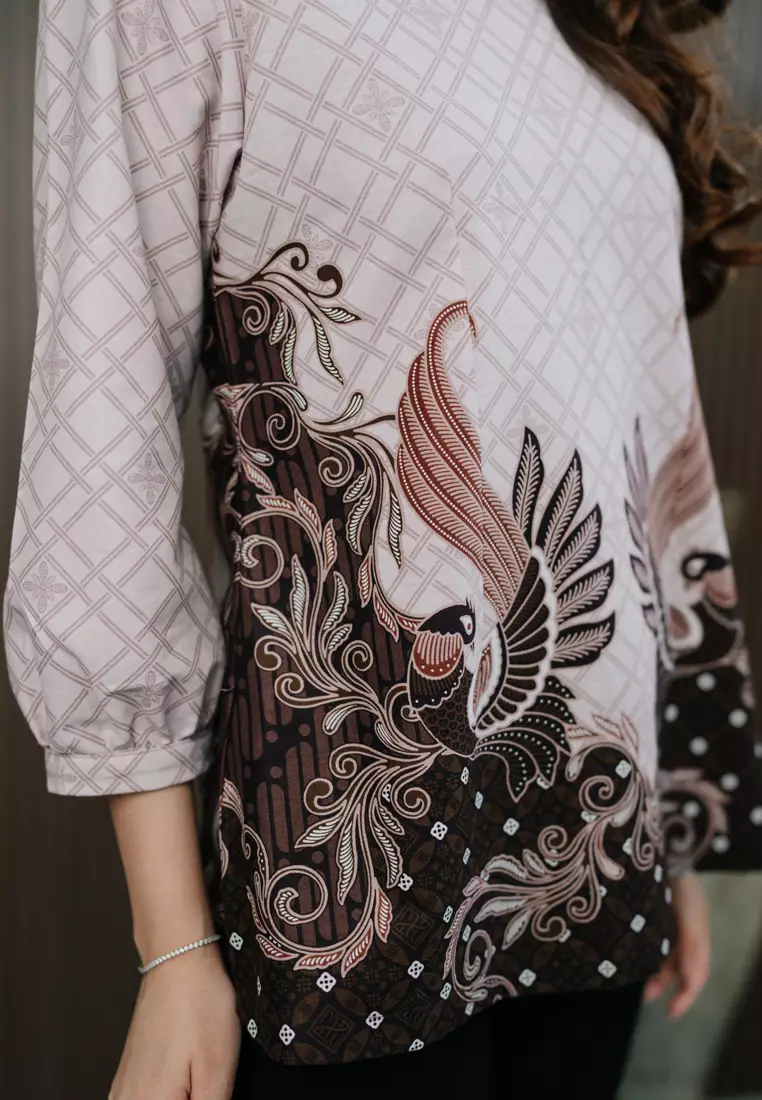 My Aksa Batik Wanita Blouse Flavia Fiore