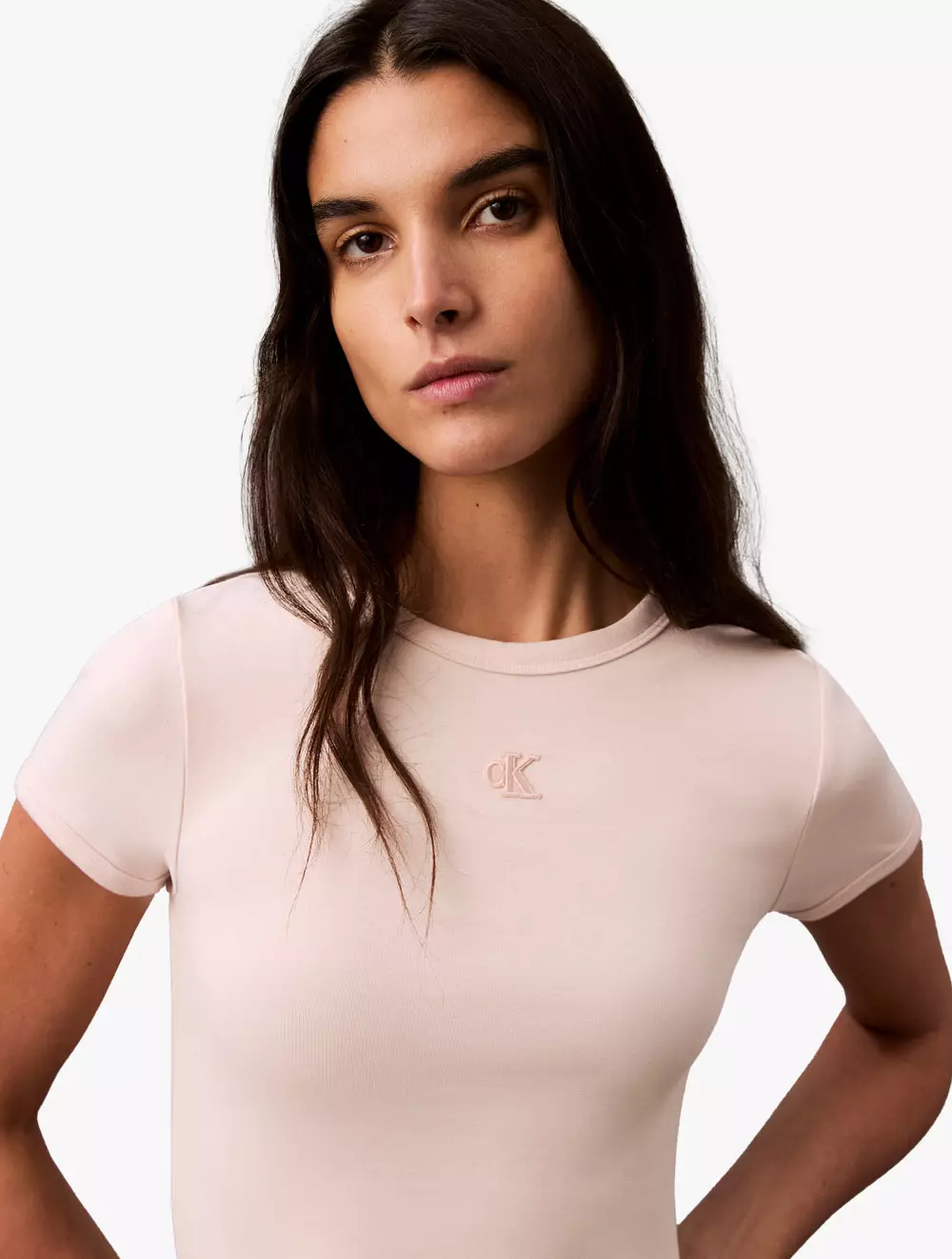 Calvin Klein - Rib Knit Mini Dress - Pink