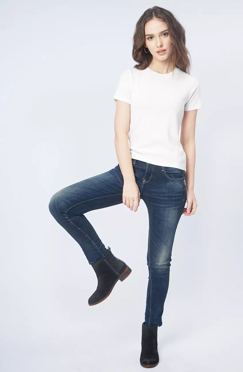 Kaos Wanita Bona Offwhite