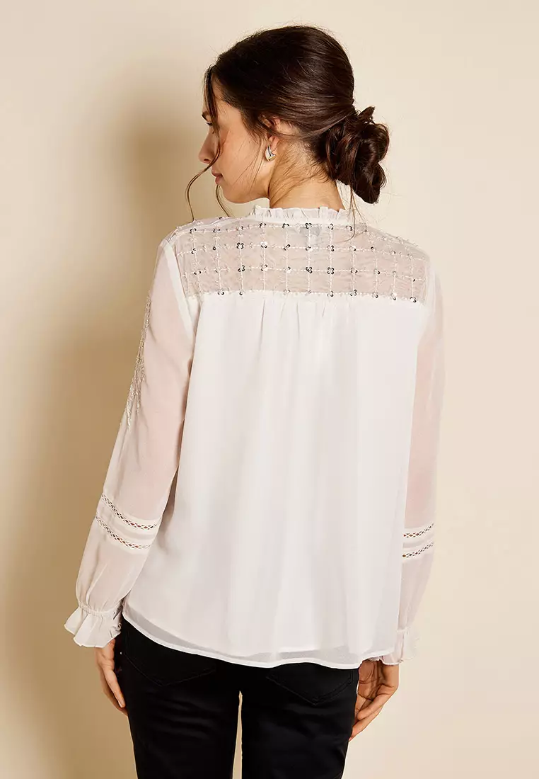 GWD Bianca Embellished Blouse