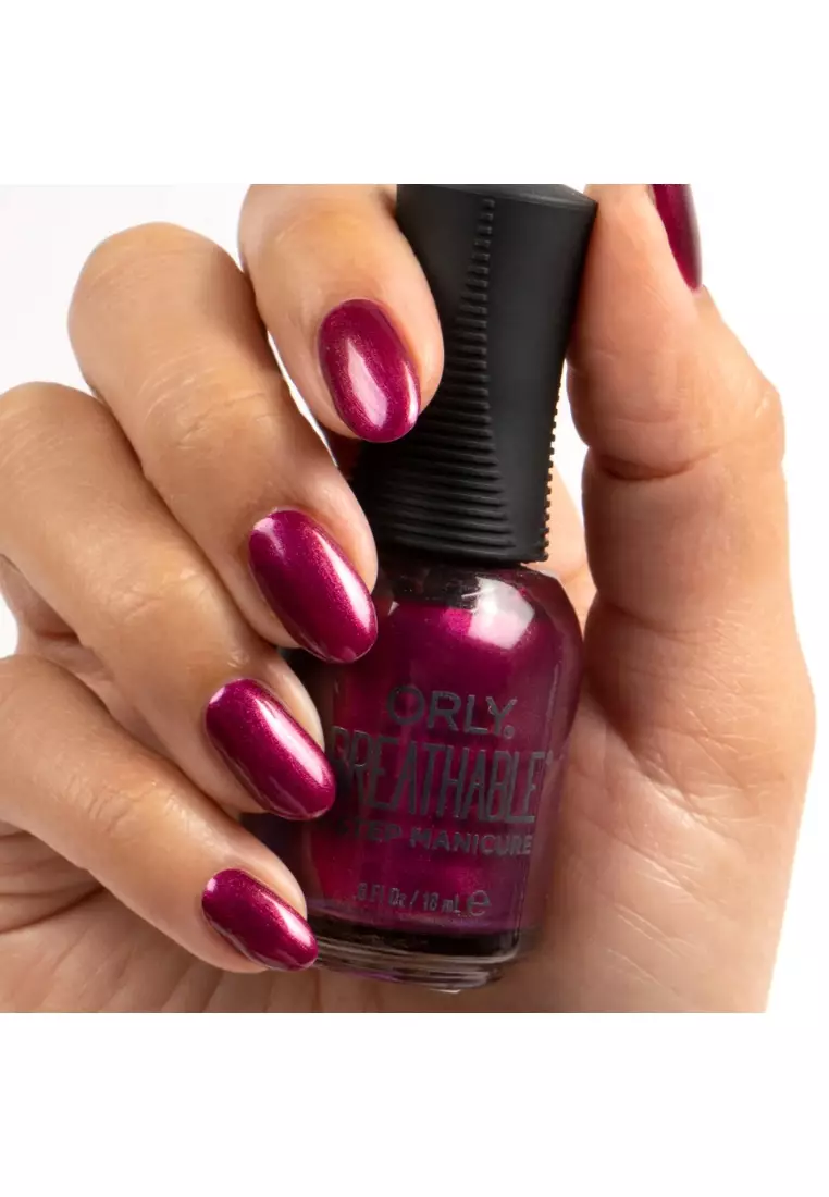 Orly Breathable Nail Polish + Treatment - Don't Take for Garnet 18ml [OLB2060039]
