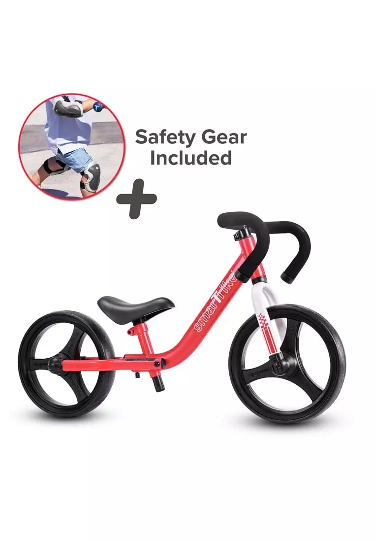 SmarTrike smarTrike Folding Bike w safety gear Red 2024 Buy