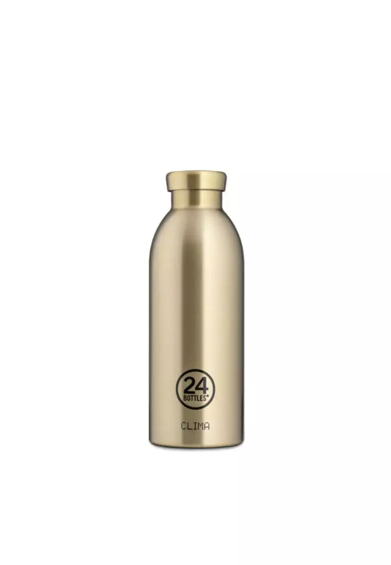 24 Bottles Clima 500ML Insulated Water Bottle - Prosecco Gold