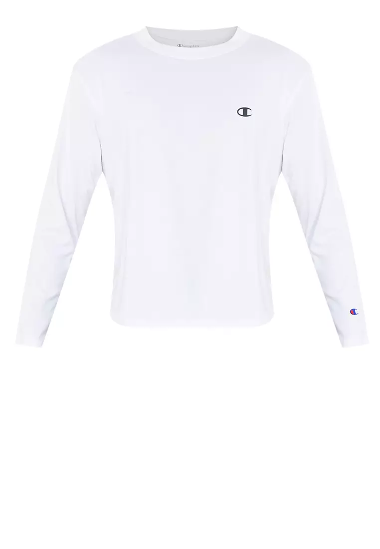 White long sleeve champion outlet
