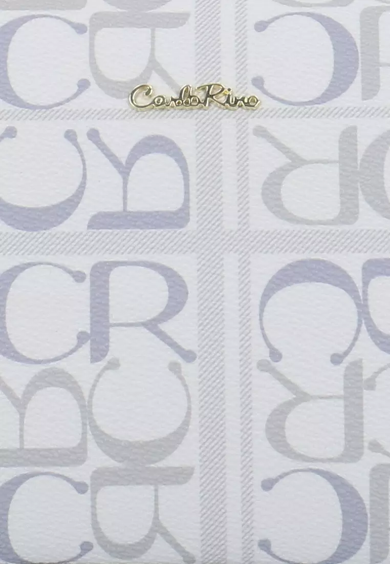 Carlo GEO Shoulder Bag - Medium Grey