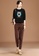 A-IN GIRLS black Fashion Print Crew Neck Sweater (Plus Velvet) 840ACAAD77BD76GS_5