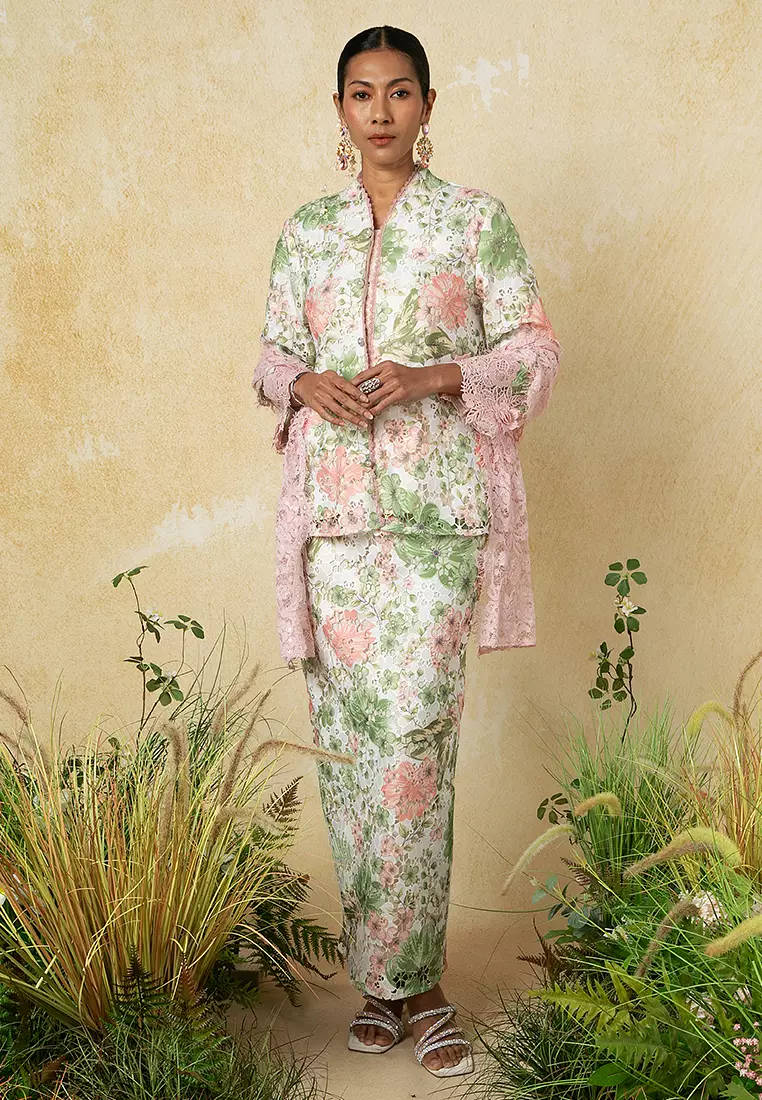 JELITA KEBAYA WITH SELENDANG SET