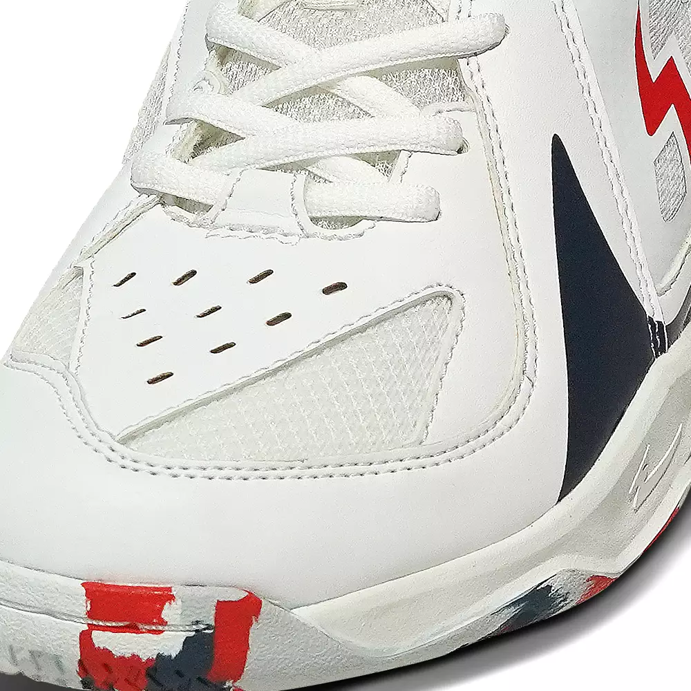 Eagle Sepatu Badminton Mirage - PUTIH/BIRU/MERAH