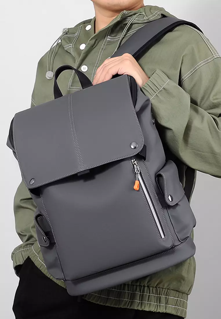 Multi Purpose Faux Leather Travel Laptop Backpack JW GD-PU1969