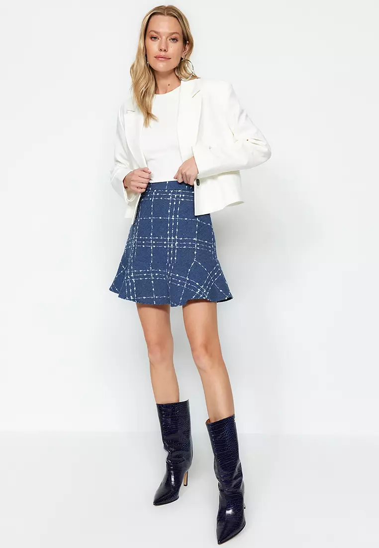 Tweed Mini Skirt