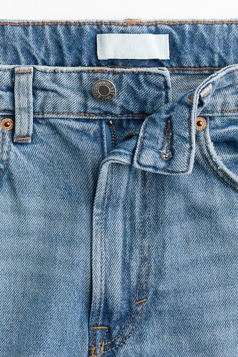 Denim Bermuda shorts