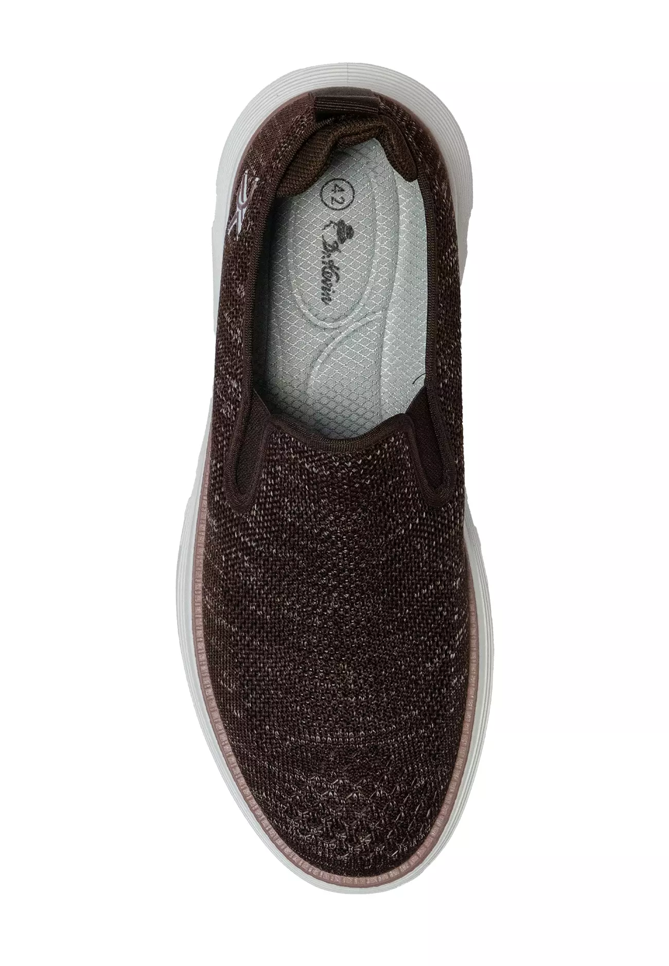 Dr. Kevin Sepatu Sport Pria Men Sneakers Sekolah Flyknit Slip On 889-081