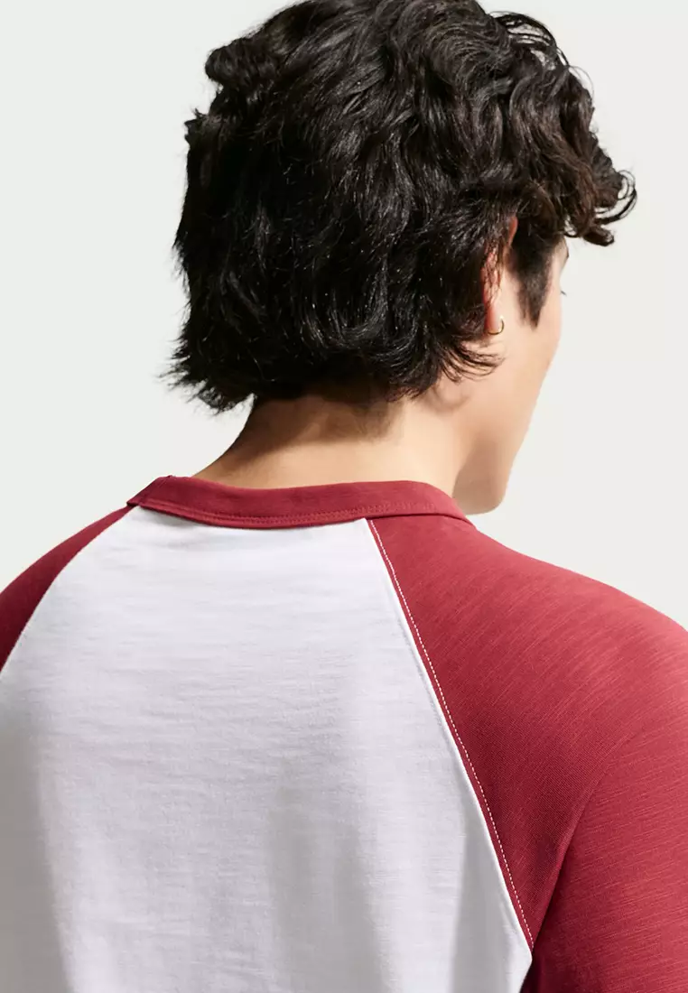 Sportswear Club Men's 3/4-Sleeves Raglan Top