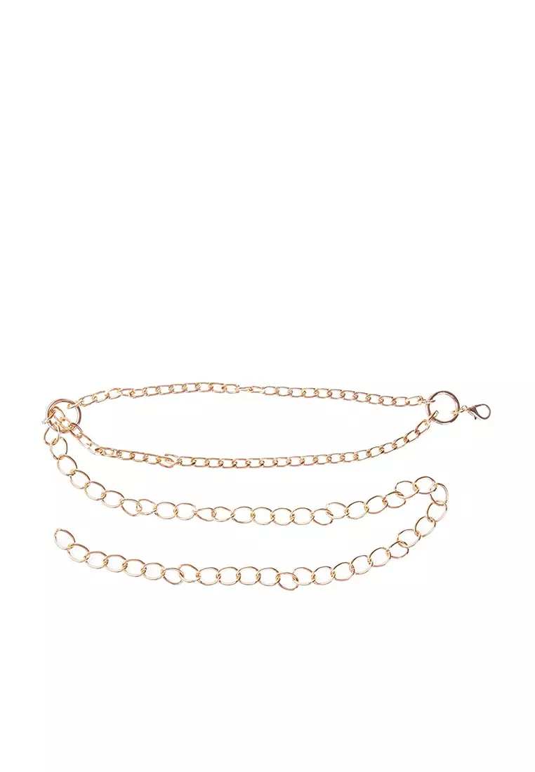 Women's belt with on sale chain