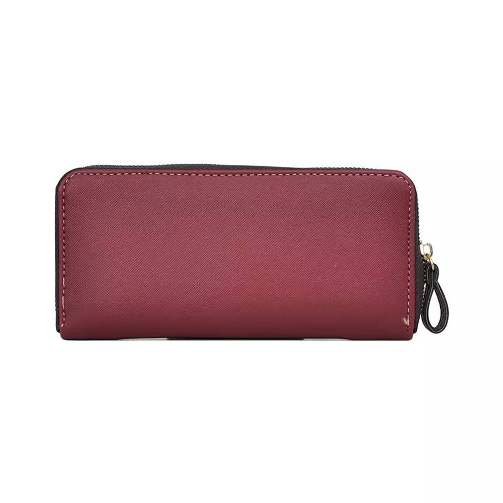 Mayonette Gala Wallet Dompet Wanita Tempat Kartu, HP dan Uang Wanita Model Terbaru 2021 Korean Style - Maroon