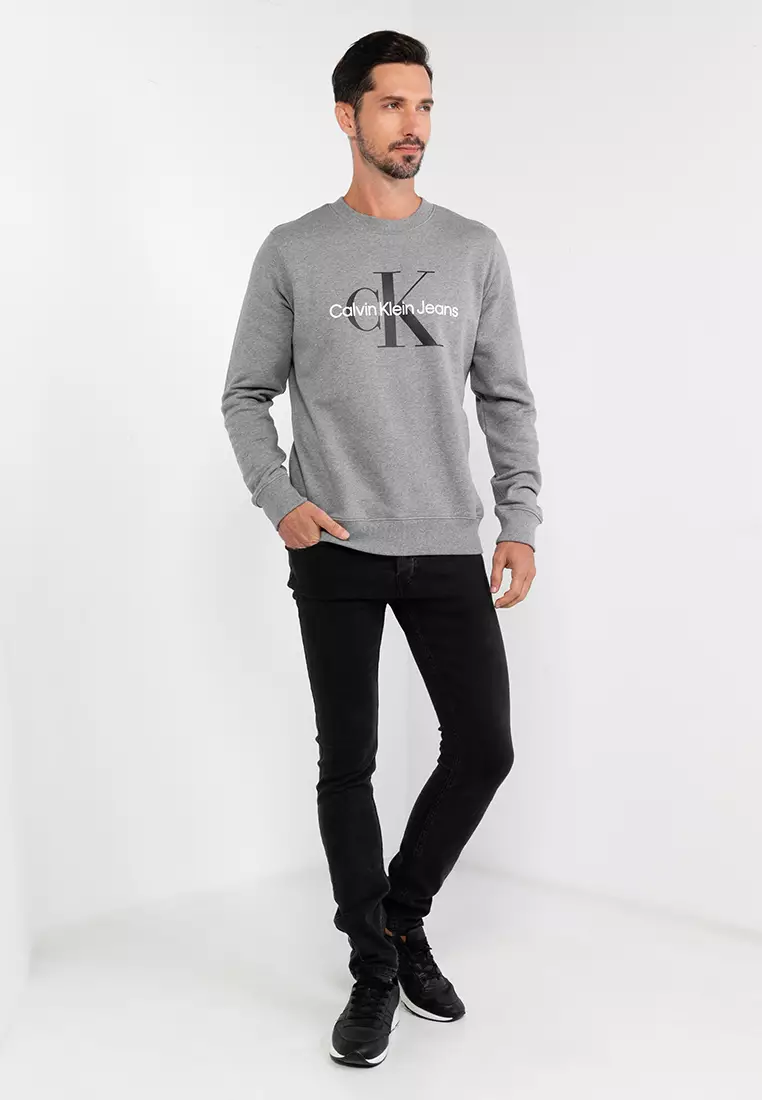 Calvin Klein Jeans Sweatshirt 'Core' in Black