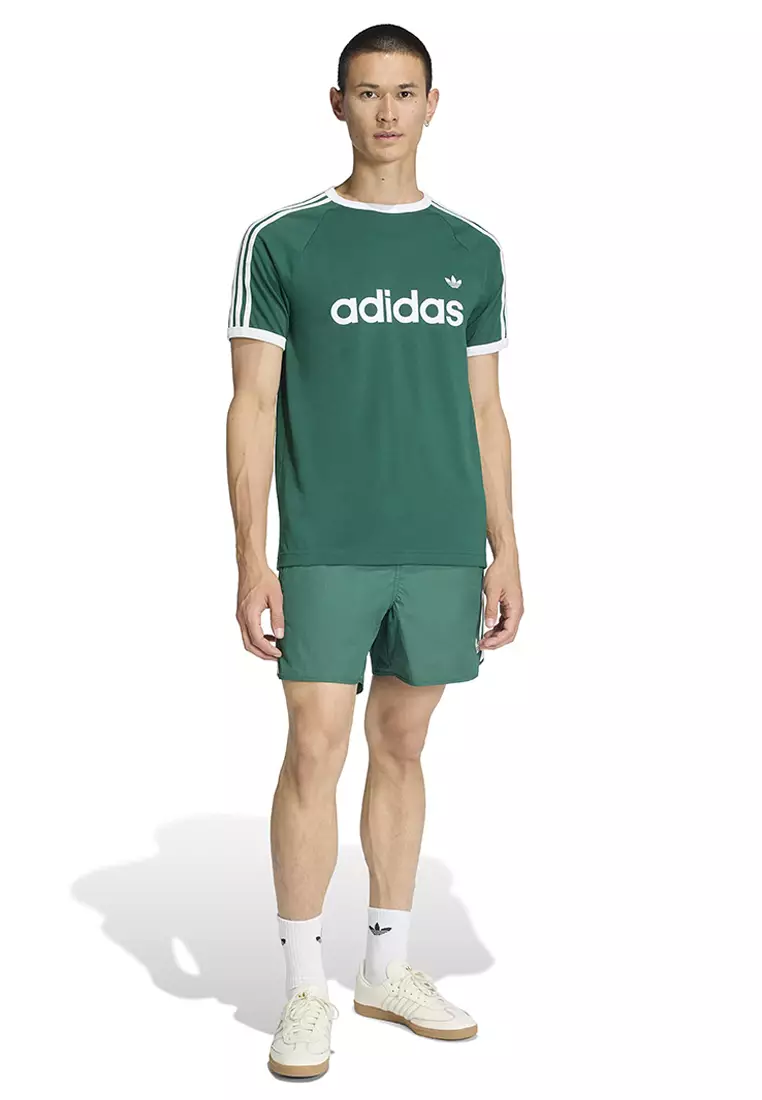 3-Stripes Slim Ringer T-Shirt