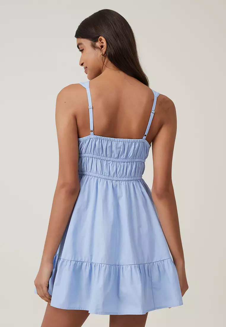 Cindy Ruched Mini Dress