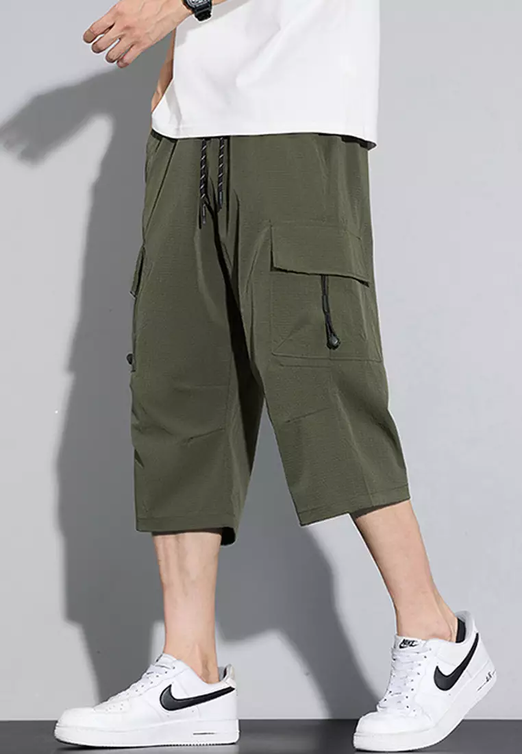 Casual Cropped Pants