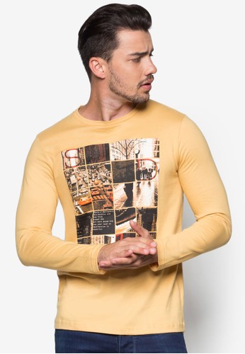 Long Sleeve Graphic Teeesprit au, 服飾, 長袖T恤