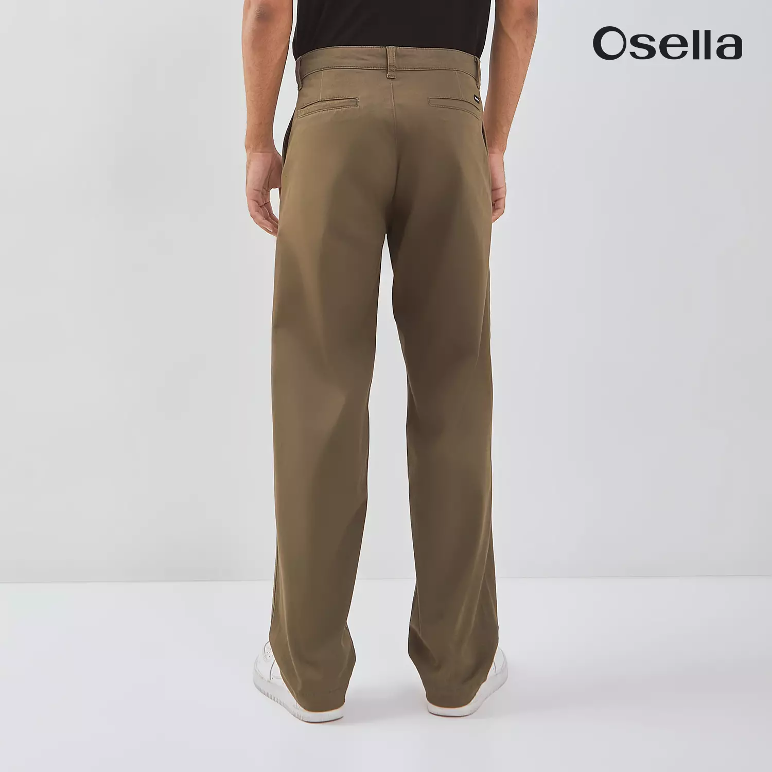 Osella Fred Loose Fit Trousers 208P660177 | Celana Panjang Chinos Pria