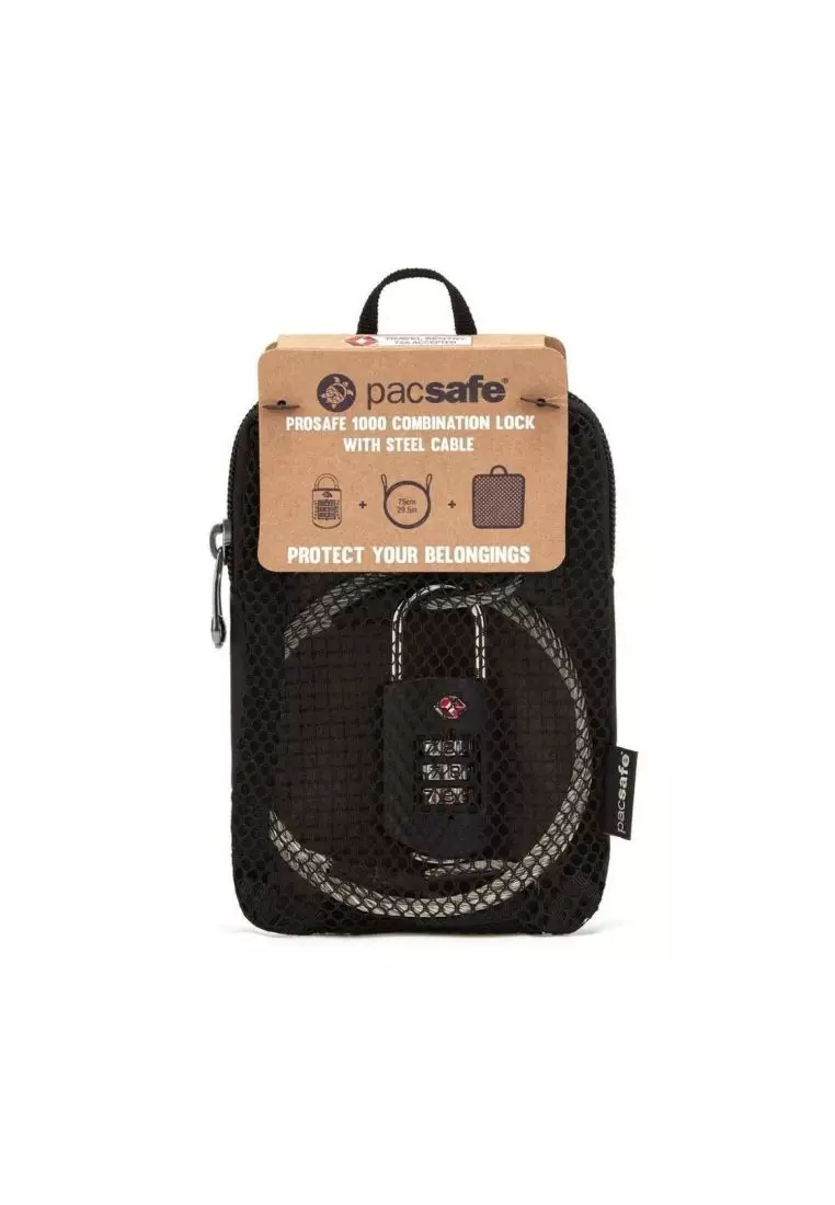 Buy Pacsafe Pacsafe Prosafe 1000 Combination Lock With Steel Cable