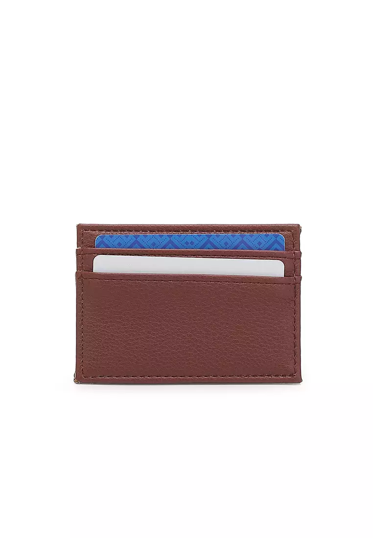 Women's 2 in 1 Purse/Wallet With Coin Compartment (Dompet Wanita 2 in 1 dengan Kompartmen Koin) - Cokelat