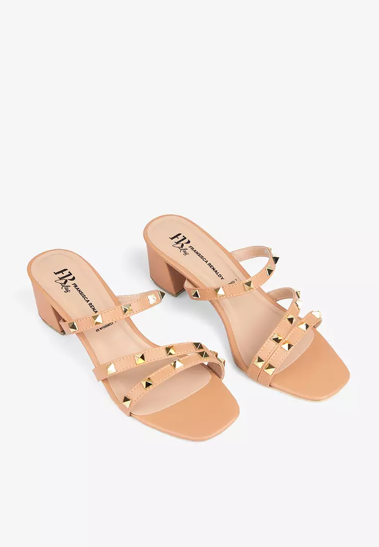 Sandal Heels Wanita Rockstud L.Cordelia 02