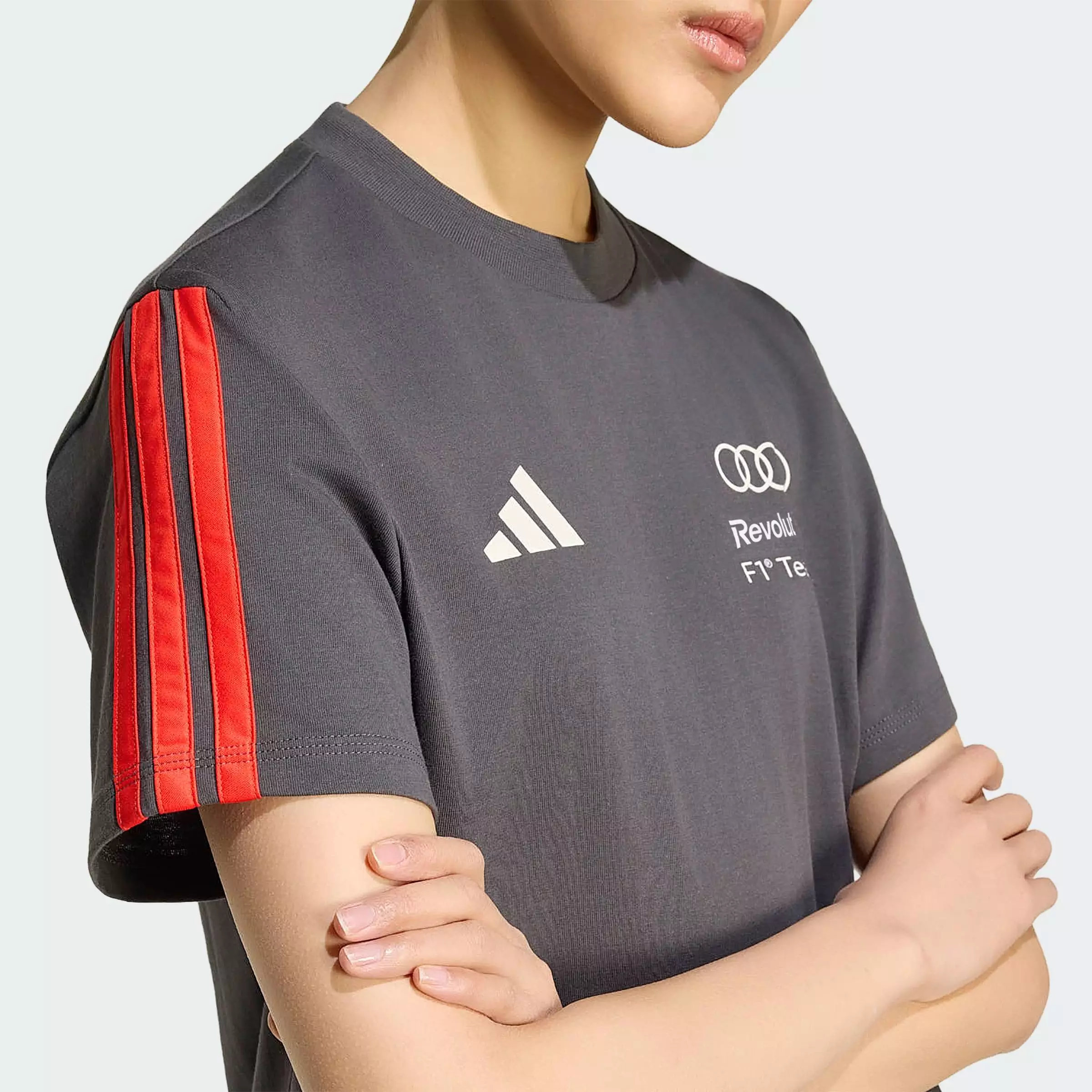 Motorsport AUDI REVOLUT F1 TEAM DNA TEE Women Black KF9081