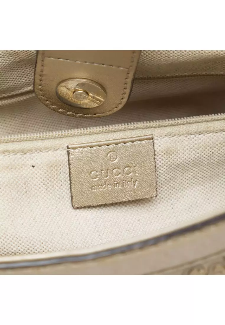 Pre-Loved Gucci Medium Guccissima Sukey Tote