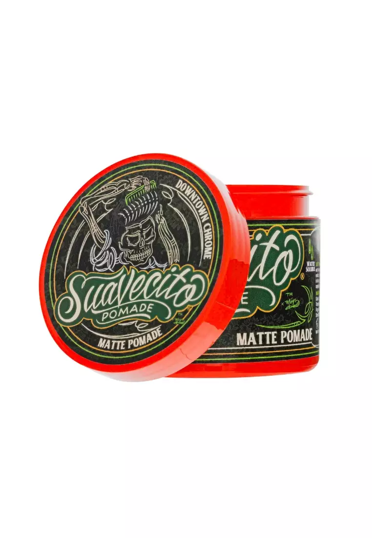 Suavecito Matte Hold Pomade - Downtown Chrome (Summer 2024 Edition) [SVC203]