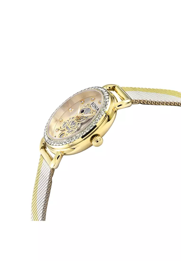 Golden chain ladies watches outlet