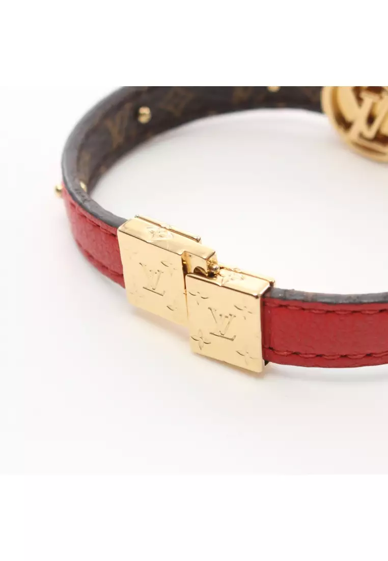 Louis Vuitton Pre-loved LOUIS VUITTON LV Circle bracelet PVC GP