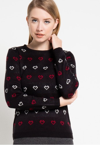Tibi Heart Sweater