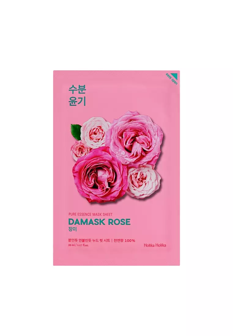Holika Holika Pure Essence Mask Sheet - Damask Rose