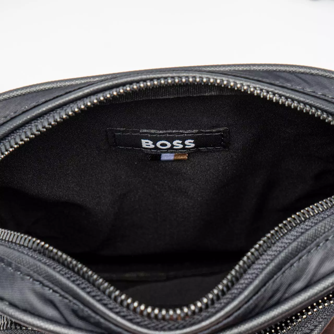 B_Icon_NS Reporter Bag With Double B Monogram Hardware Dark Blue