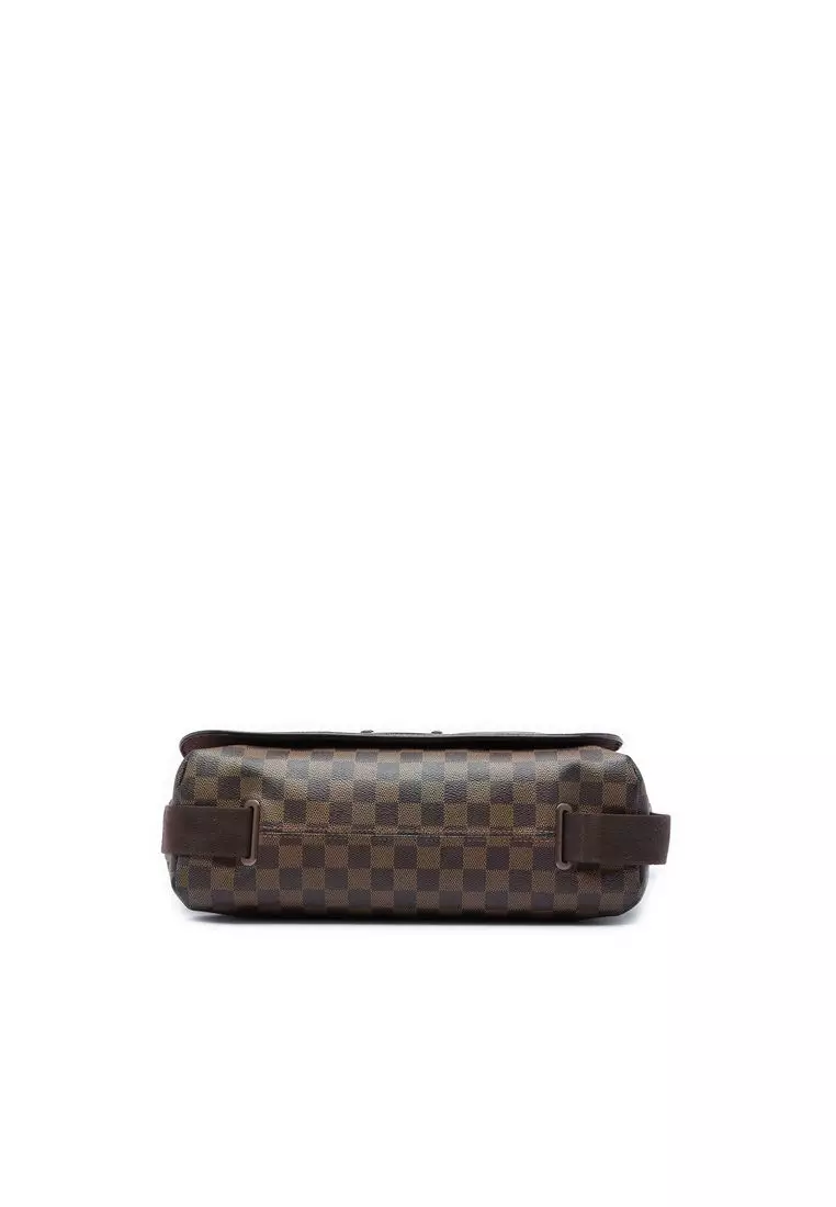 Pre-Loved Louis Vuitton Damier Ebene Brooklyn Mm