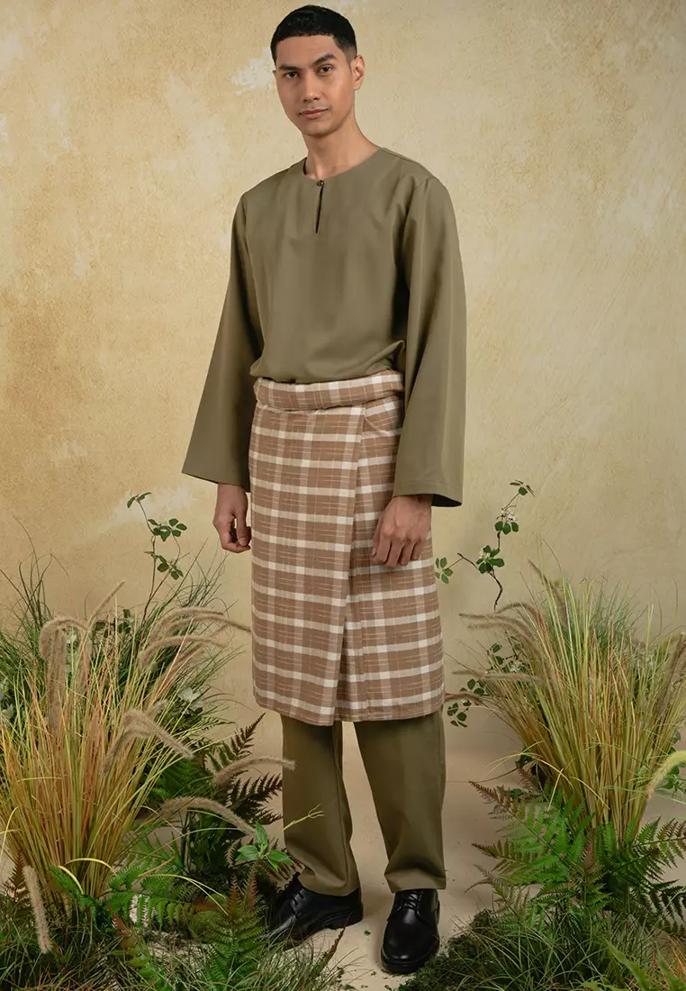 Men's Teluk Belanga with Sampin Set